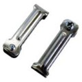 Stainless Steel Wing Clips Pk 2